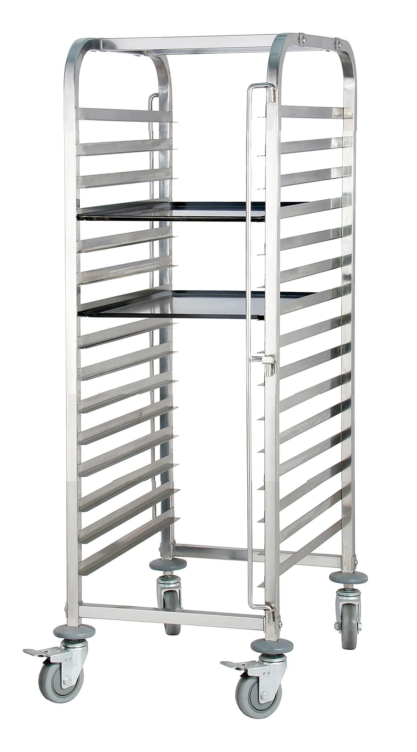 Stainless Steel Tray Rack Trolley