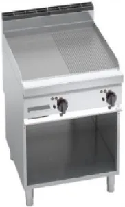 Flat Ribbed Griddle Electric